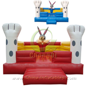 inflatable rabbit bouncer